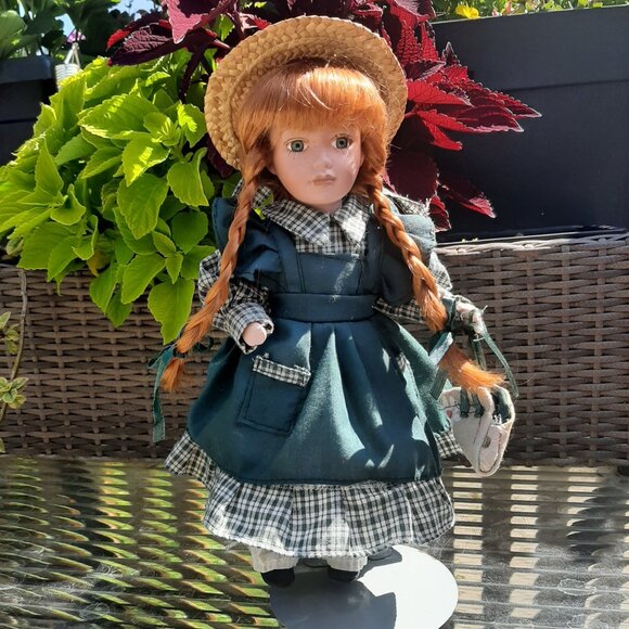 Anne of Green Gables Porcelain Doll 11" - Picture 2 of 15